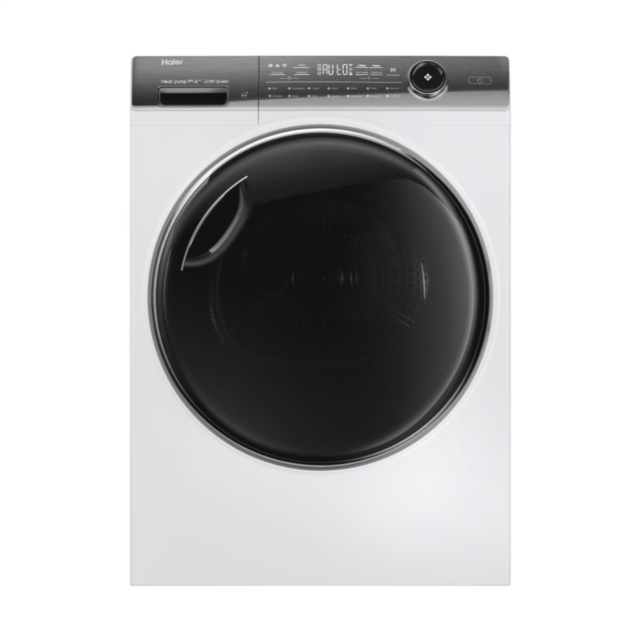 Haier HD90-A3Q979U1 I Pro Series 7+ 9kg Heat Pump Tumble Dryer - White - A+++ Energy Class