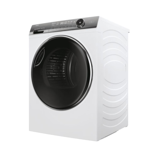 Haier HD90-A3Q979U1 I Pro Series 7+ 9kg Heat Pump Tumble Dryer - White - A+++ Energy Class