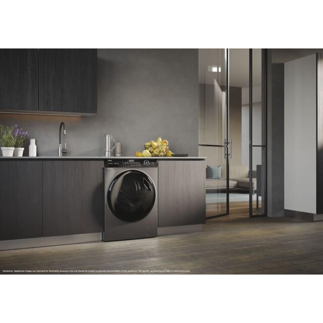 Haier HW90-B14959S8U1 I-Pro Series 5 9kg 1400rpm A Rated Freestanding Washing Machine - Graphite