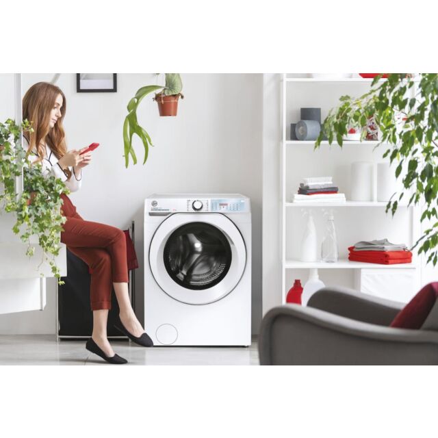 Hoover HWB 410AMC/1-80 H-Wash 500 10kg 1400rpm A Rated Freestanding Washing Machine - White