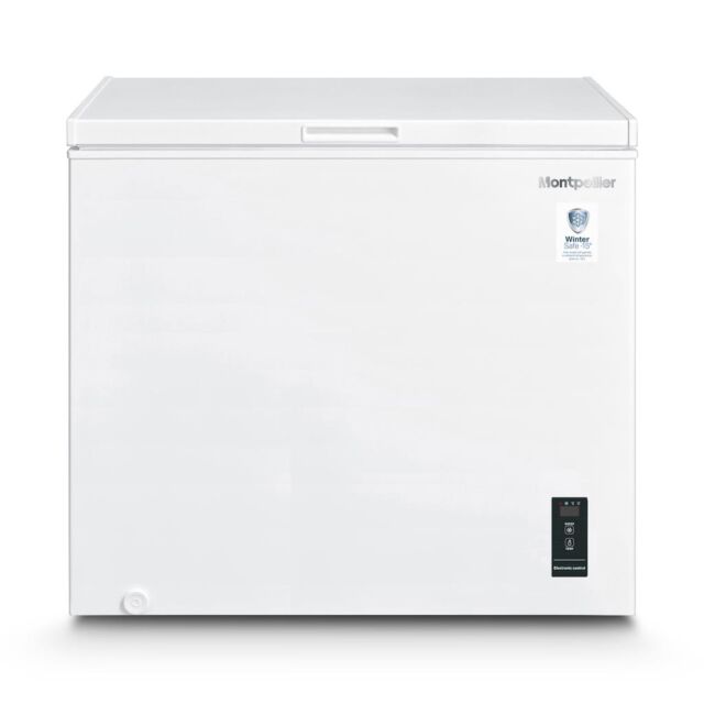 Montpellier MCF200EW 198ltr Chest Freezer In White