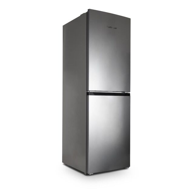 Montpellier MNF167ES No Frost 50/50 Fridge Freezer In Silver