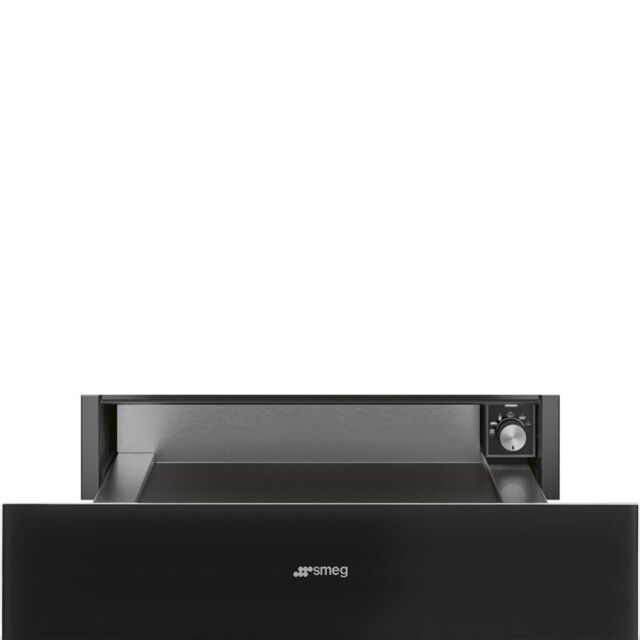 Smeg CPR115B3 15cm Height Linea Warming Drawer , Black