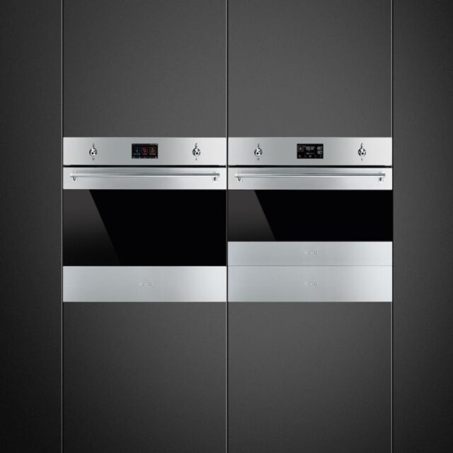 Smeg CPR315X 15cm Height Classic Warming Drawer, Stainless Steel