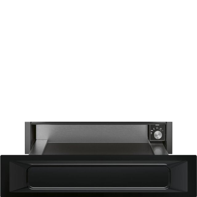 Smeg CPR915N 15cm Height Victoria Warming Drawer, Black