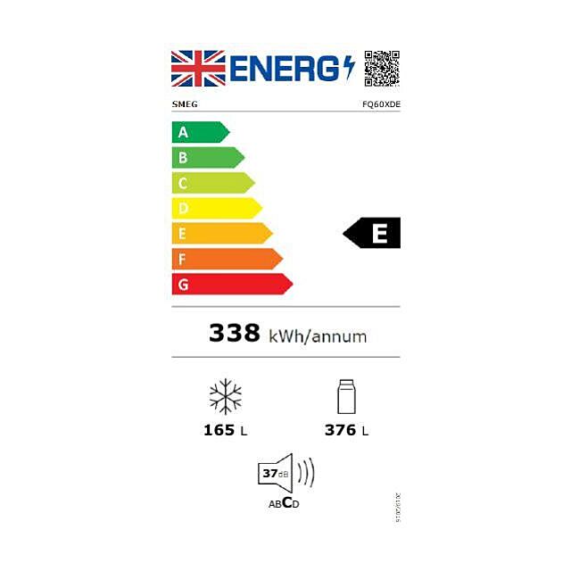 Smeg FQ60XDE American Style Fridge Freezer