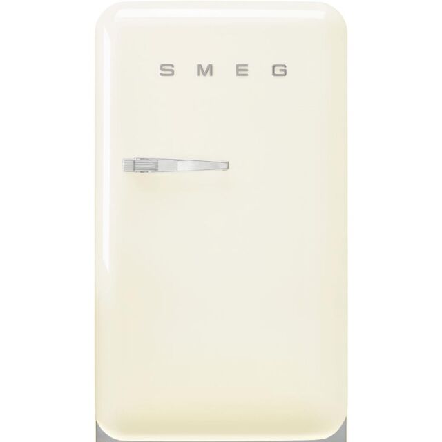 Smeg FAB10RCR6 Retro Mini Fridge Right Hand Hinge - Cream