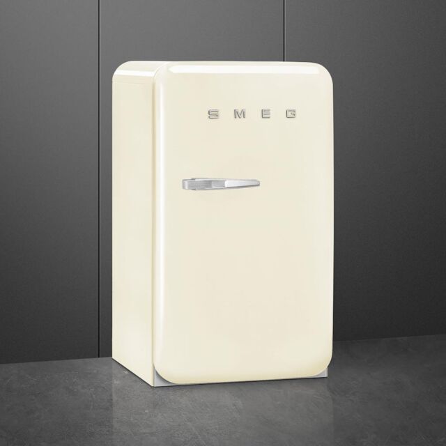 Smeg FAB10RCR6 Retro Mini Fridge Right Hand Hinge - Cream