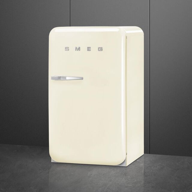 Smeg FAB10RCR6 Retro Mini Fridge Right Hand Hinge - Cream