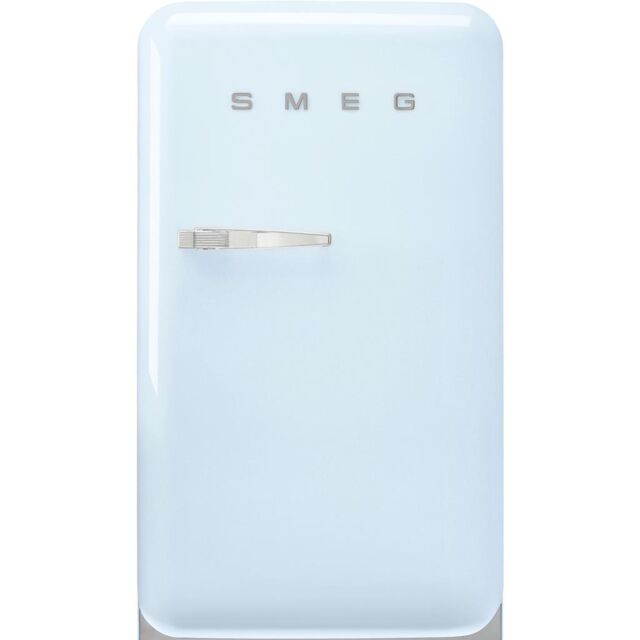 Smeg FAB10RPB5 55cm Fridge with Icebox Right Hand Hinge, Pastel Blue