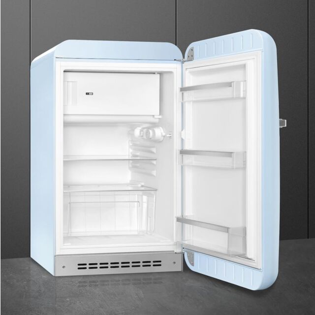 Smeg FAB10RPB5 55cm Fridge with Icebox Right Hand Hinge, Pastel Blue