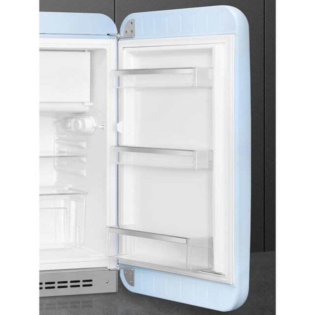 Smeg FAB10RPB5 55cm Fridge with Icebox Right Hand Hinge, Pastel Blue