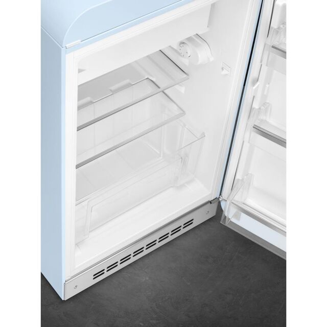 Smeg FAB10RPB5 55cm Fridge with Icebox Right Hand Hinge, Pastel Blue