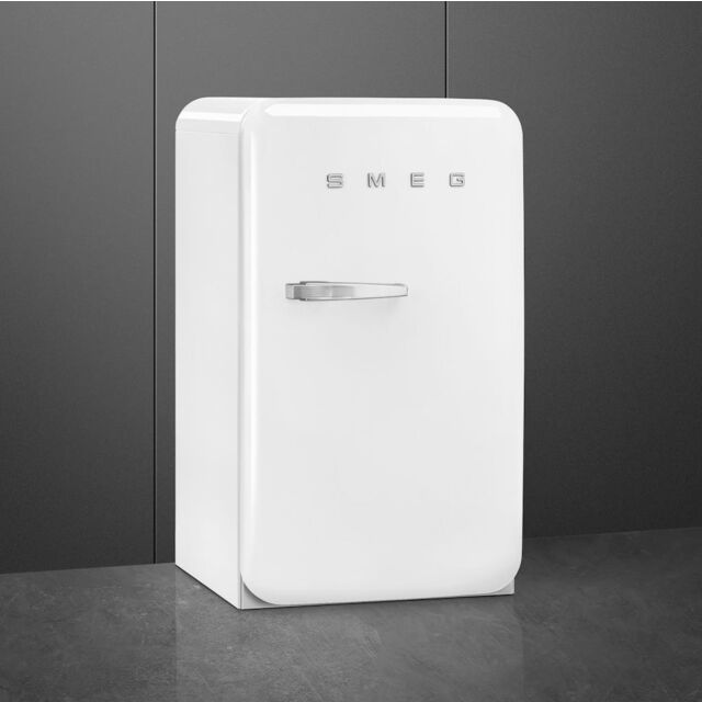 Smeg FAB10RWH5 55cm 50s Style Small Right Hand Hinge Fridge with Icebox