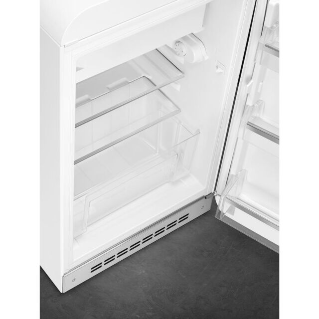 Smeg FAB10RWH6 Retro Mini Fridge Right Hand Hinge - White
