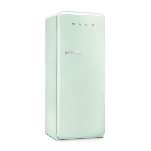 Smeg FAB28RPG6 Retro Fridge with Icebox Right Hand Hinge - Pastel Green