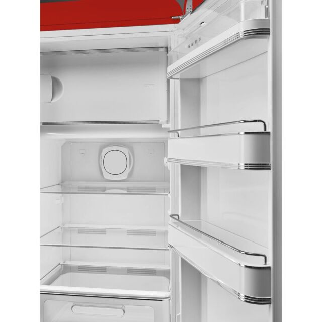 Smeg FAB28RRD6UK Retro Fridge Freezer Right Hand Hinge - Red
