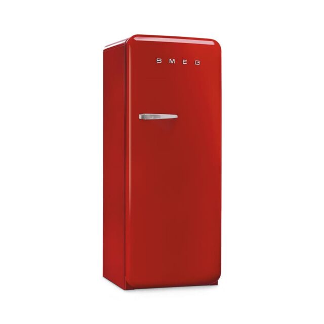 Smeg FAB28RRD6UK Retro Fridge Freezer Right Hand Hinge - Red