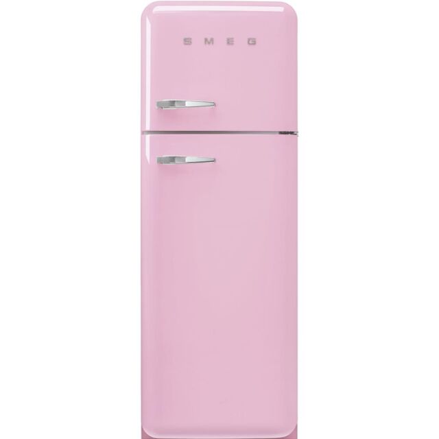 Smeg FAB30RPK5UK 70/30 Fridge Freezer - Pastel Pink