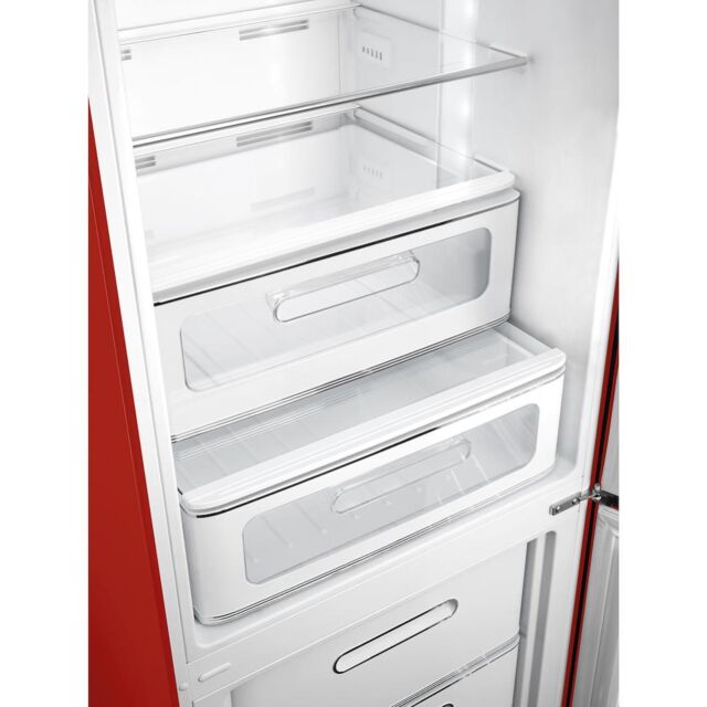 Smeg FAB32RRD6UK Retro Fridge Freezer Right Hand Hinge - Red