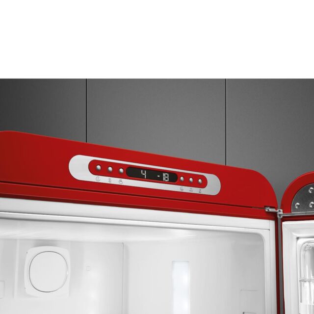 Smeg FAB32RRD6UK Retro Fridge Freezer Right Hand Hinge - Red