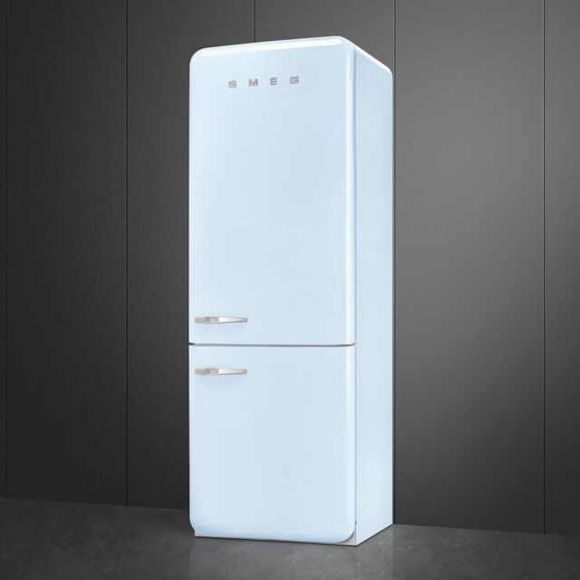 Smeg FAB38RPB6 Retro Fridge Freezer Right Hand Hinge - Pastel Blue