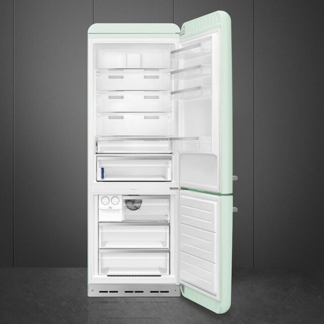 Smeg FAB38RPG6 Retro Fridge Freezer Right Hand Hinge - Pastel Green