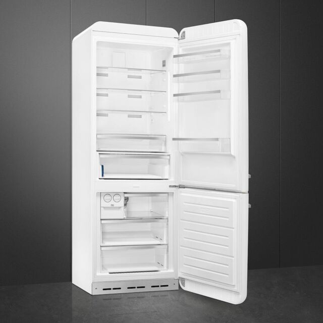 Smeg FAB38RWH6 Retro Fridge Freezer Right Hand Hinge - White
