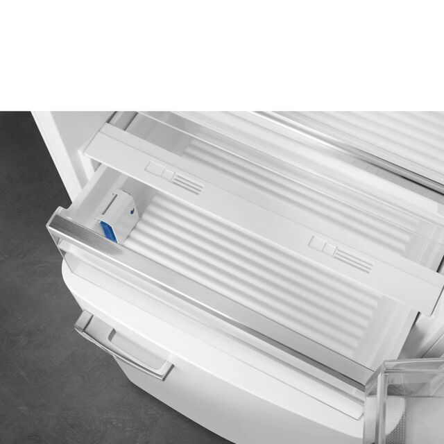 Smeg FAB38RWH6 Retro Fridge Freezer Right Hand Hinge - White