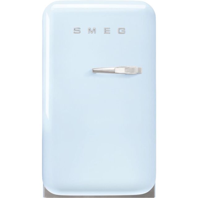 Smeg FAB5LPB6 Retro Mini Fridge Left Hand Hinge - Pastel Blue
