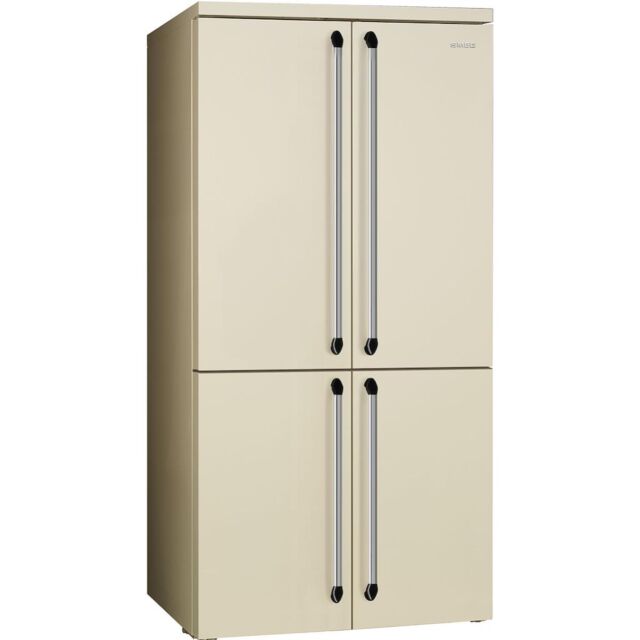 Smeg FQ960P6 French Door Fridge Freezer - Cream
