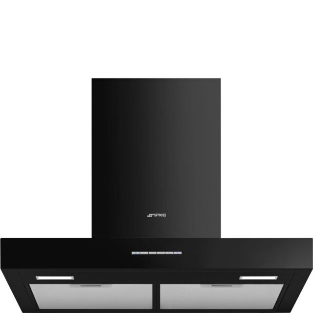 Smeg KBT600BL 60cm Chimney Cooker Hood - Black