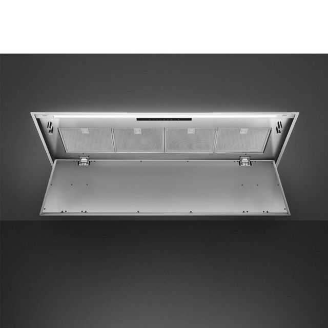 Smeg KL12L4X 120cm Alta Ceiling Hood Auto Vent 2.0, Stainless Steel