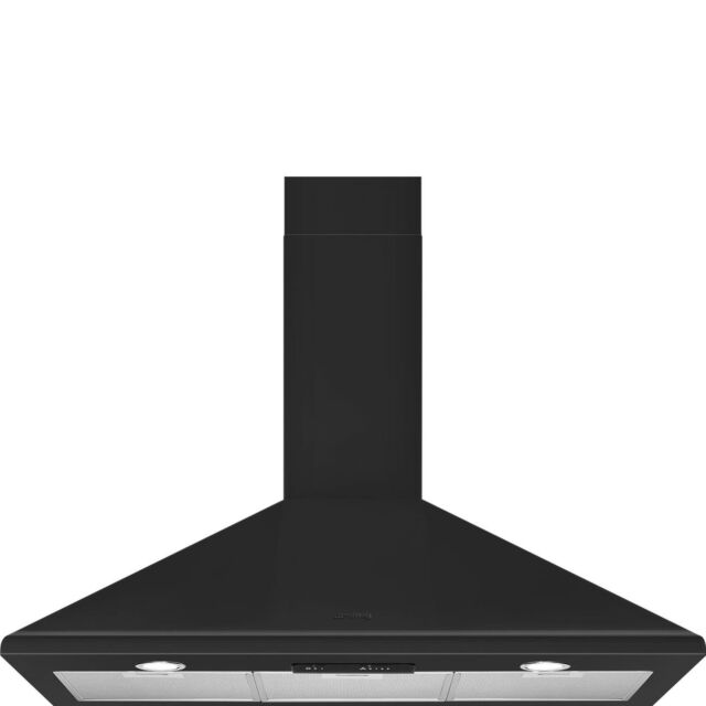 Smeg KSED95MBL 90cm Canopy Cooker Hood - Matte Black