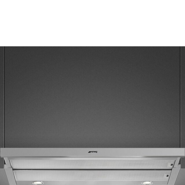 Smeg KSET900XE 90cm Telescopic Hood with Stainless Steel Front Panel