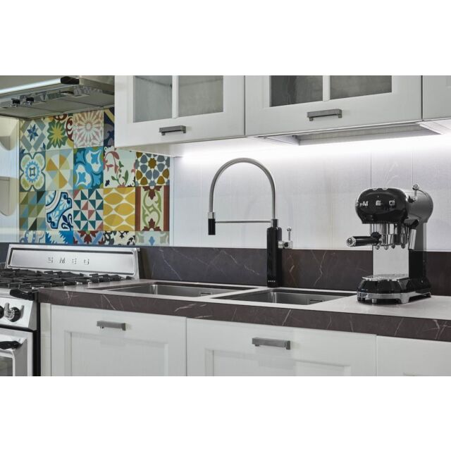 Smeg MDF50BL 50's Style Single Lever Mixer Tap - Black