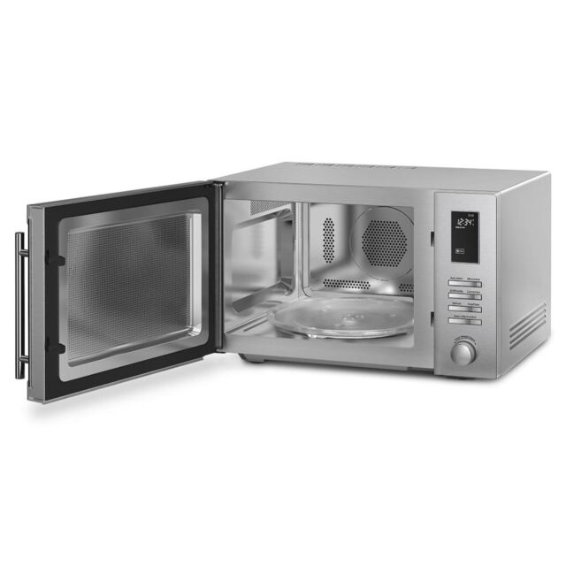 Smeg MOE34CXIUK 34 Litre Freestanding Combination Microwave in Stainless Steel