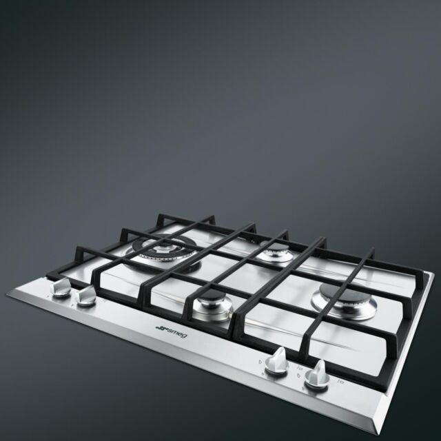 Smeg P261XGH 60cm Cucina Gas Hob, Stainless Steel