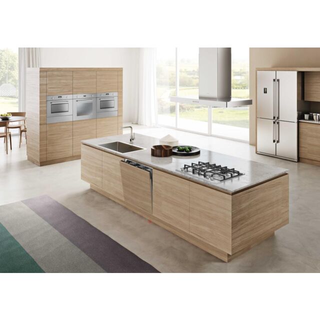 Smeg P261XGH 60cm Cucina Gas Hob, Stainless Steel