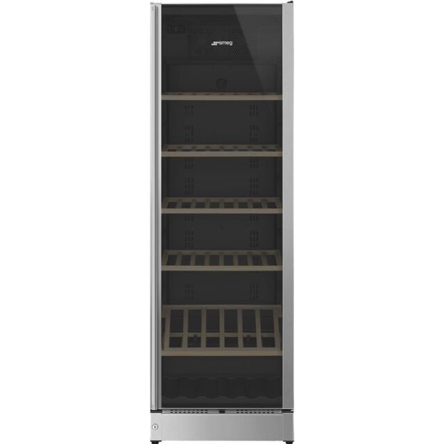 Smeg SCV115G Freestanding Wine Cooler - Glass