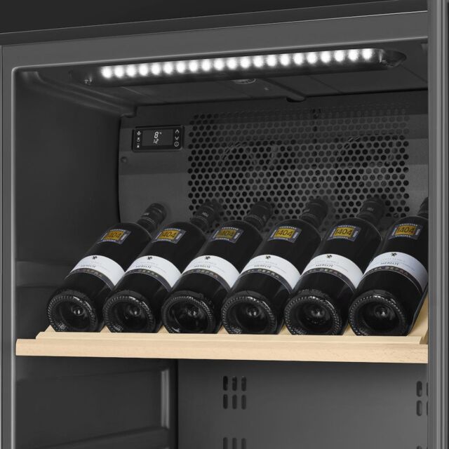 Smeg SCV115G Freestanding Wine Cooler - Glass