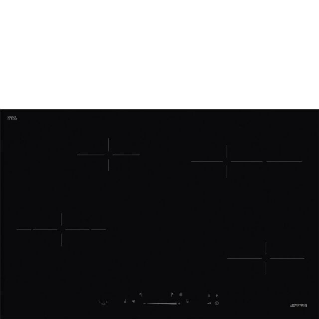 Smeg SE484EMTD 77cm Ceramic Hob, Black