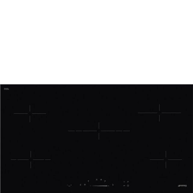 Smeg SE495ETD 90cm Ceramic Hob, Black