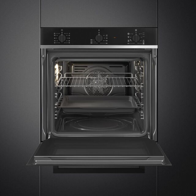 Smeg SF64M3TB Built-In Single Oven - Black
