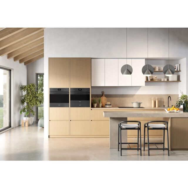 Smeg SFP6301TVN 60cm Classic Pyrolytic Single Oven, Matte Black