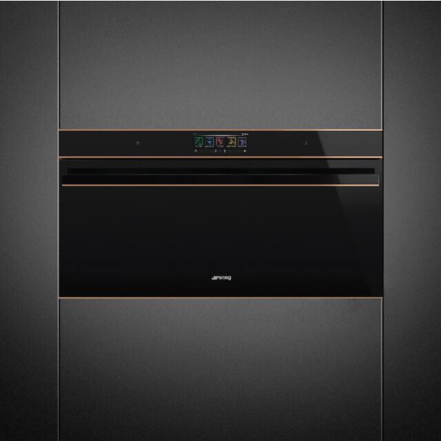 Smeg SFPR9606WTPNR 90cm Single Oven, Black