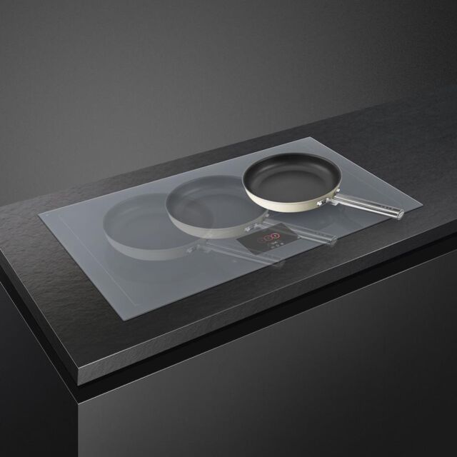 Smeg SIA1963DS 90cm AREA Induction Hob, Silver