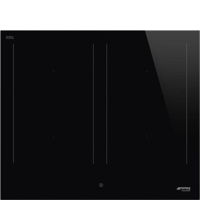 Smeg SIM3644D 60cm Eclipse Induction Hob in Black with AutoVent 2.0