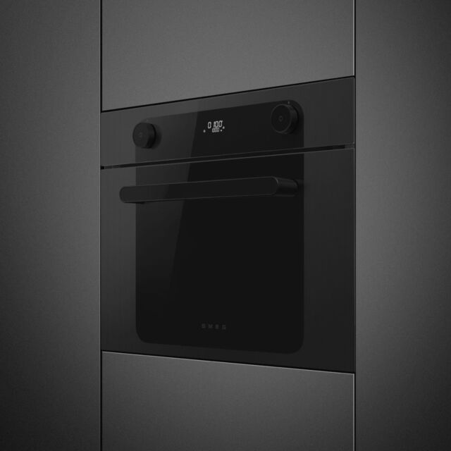Smeg SO4201M1BI Built-In Compact Oven - Black