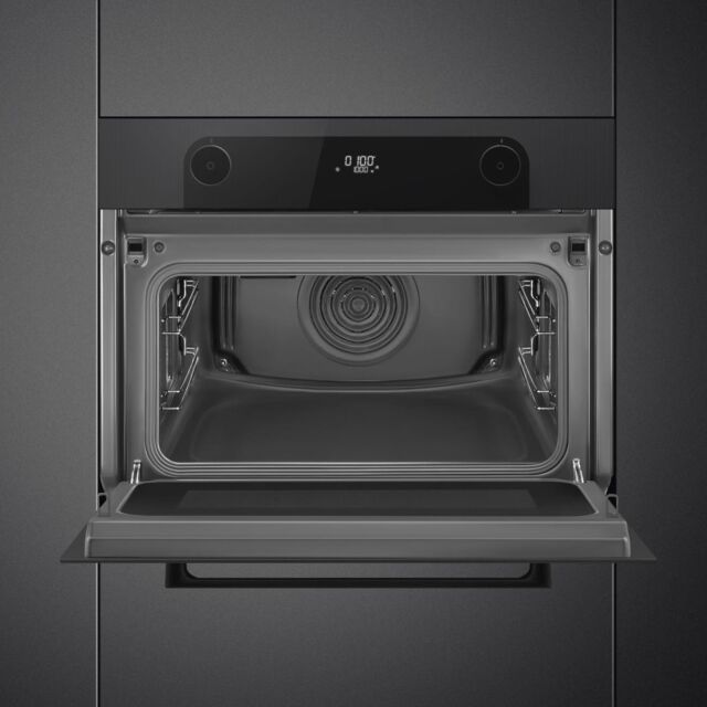 Smeg SO4201M1BI Built-In Compact Oven - Black